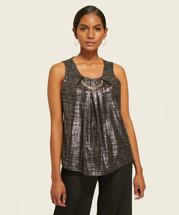 Blusa Con Foil