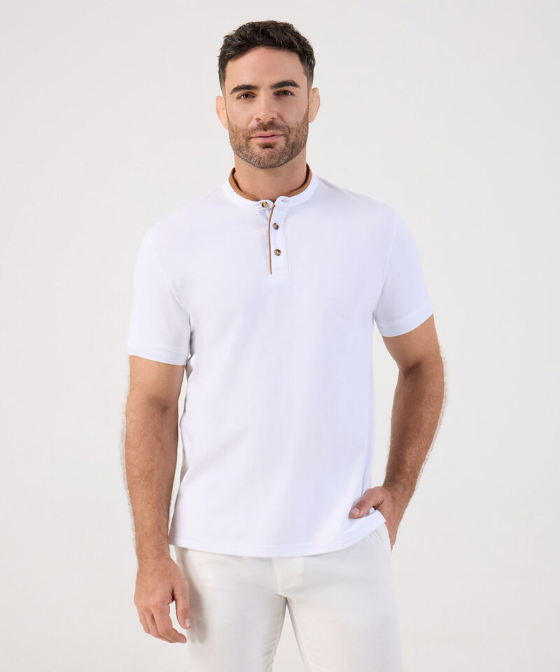 Polo Cuello Neru Slim Fit para Hombre