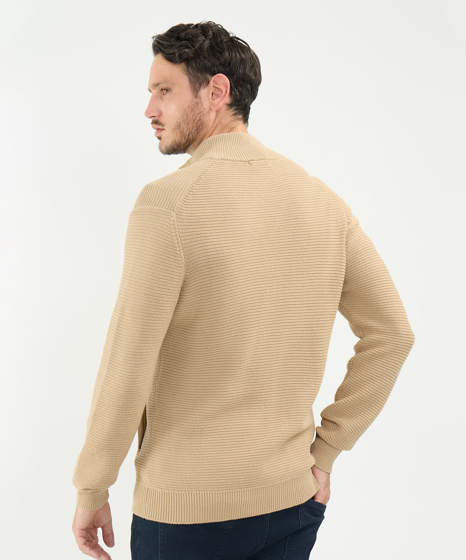 Cárdigan Cuello Alto