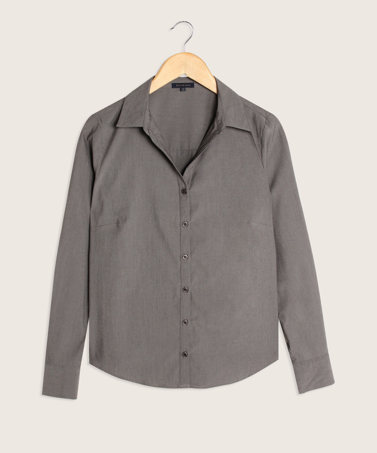 Camisa Manga Larga Unicolor