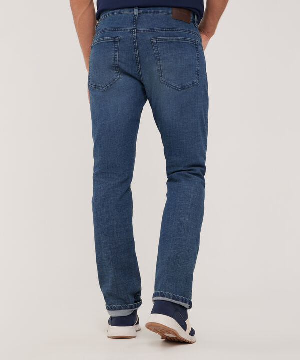 Jean Regular Classic Tono Medio Oscur Funky Blue
