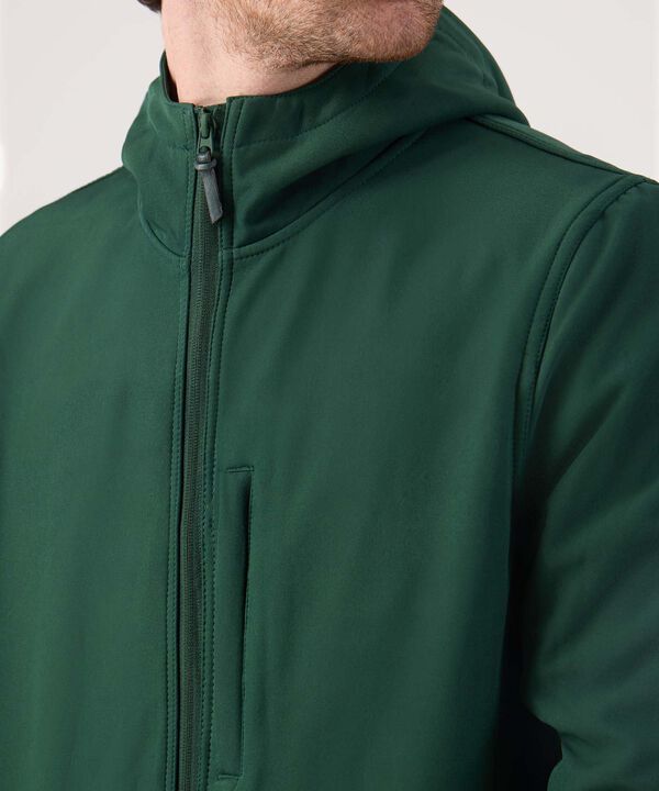 Chaqueta unicolor con bolsillo en frente  image number null