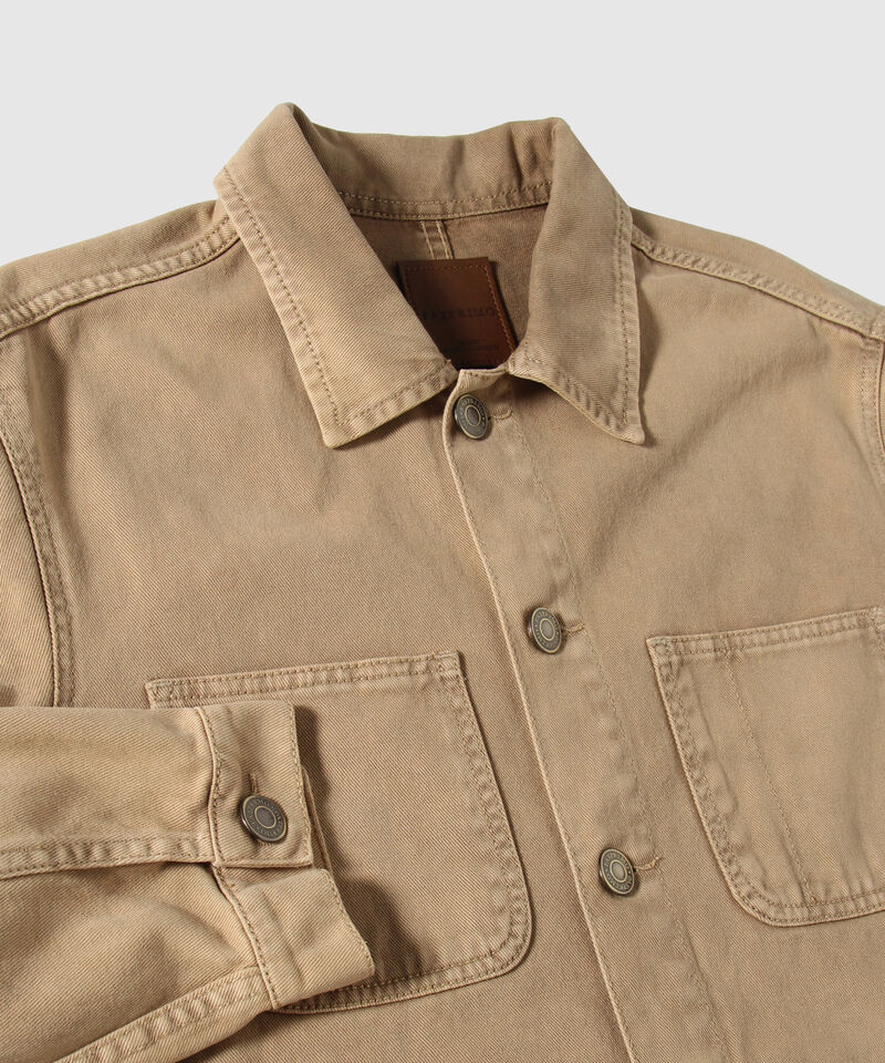 Chaqueta Trucker Tono Camel
