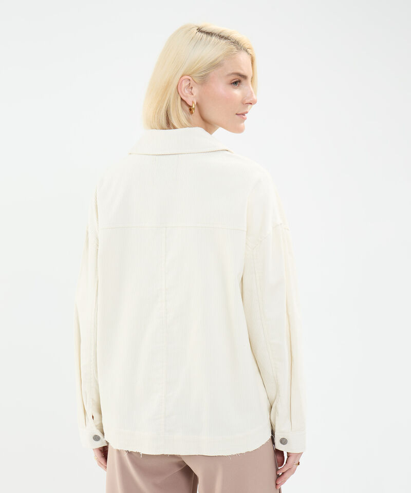 Sobrecamisa en Efecto Pana