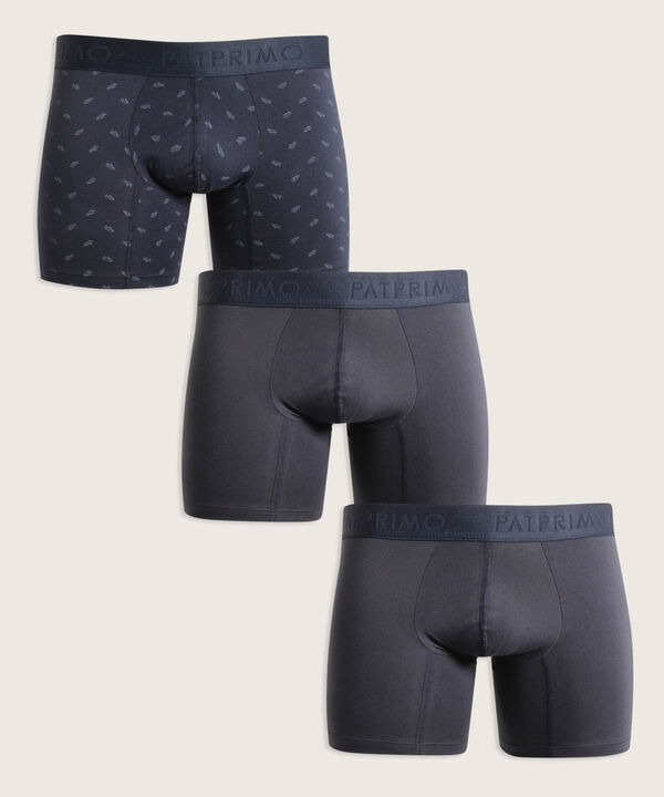 Boxer Pack X3, Pantaloncillo Medio image number null