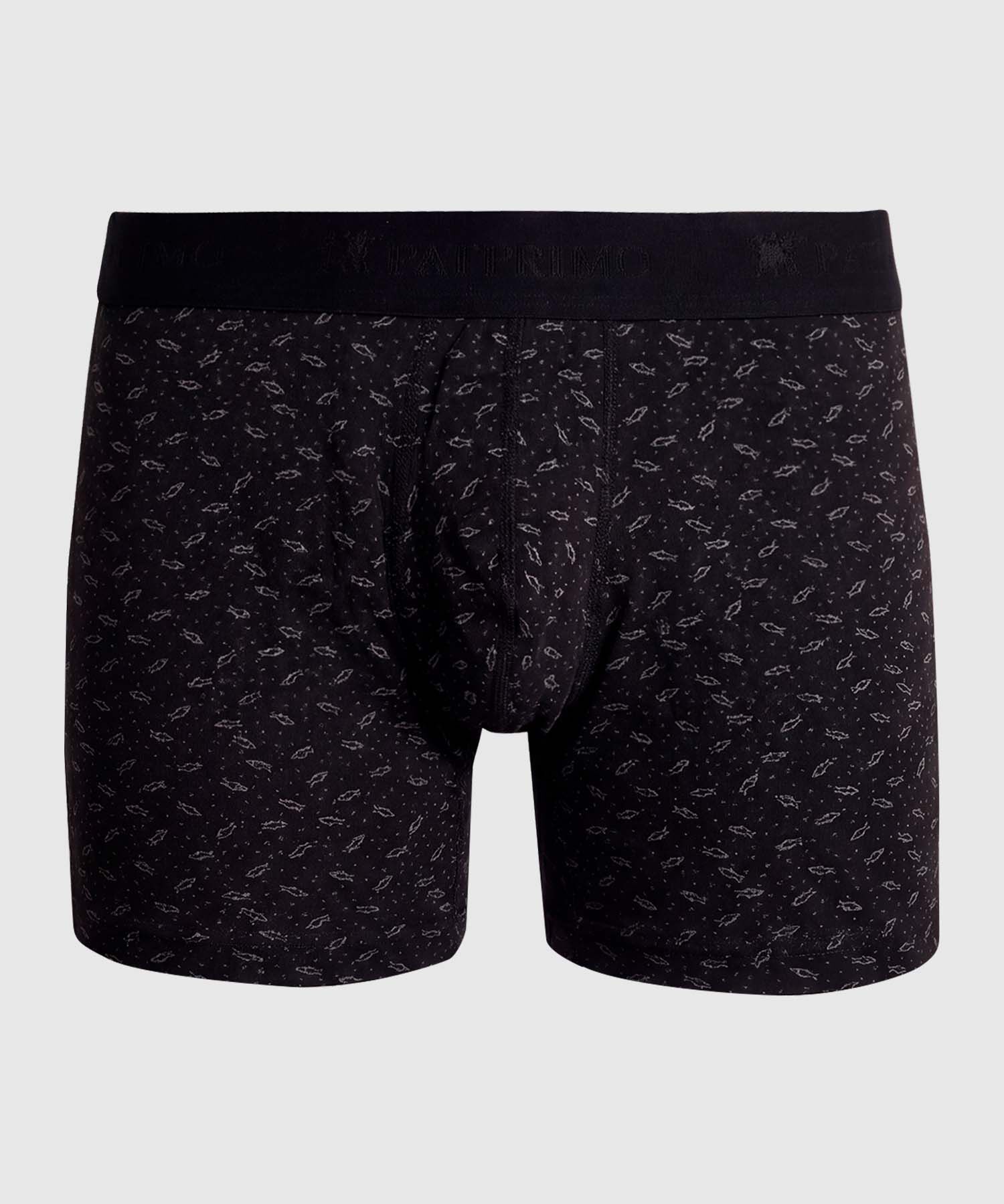 Boxer Para Hombre Cl&aacute;sicos Estampados En Algod&oacute;n 