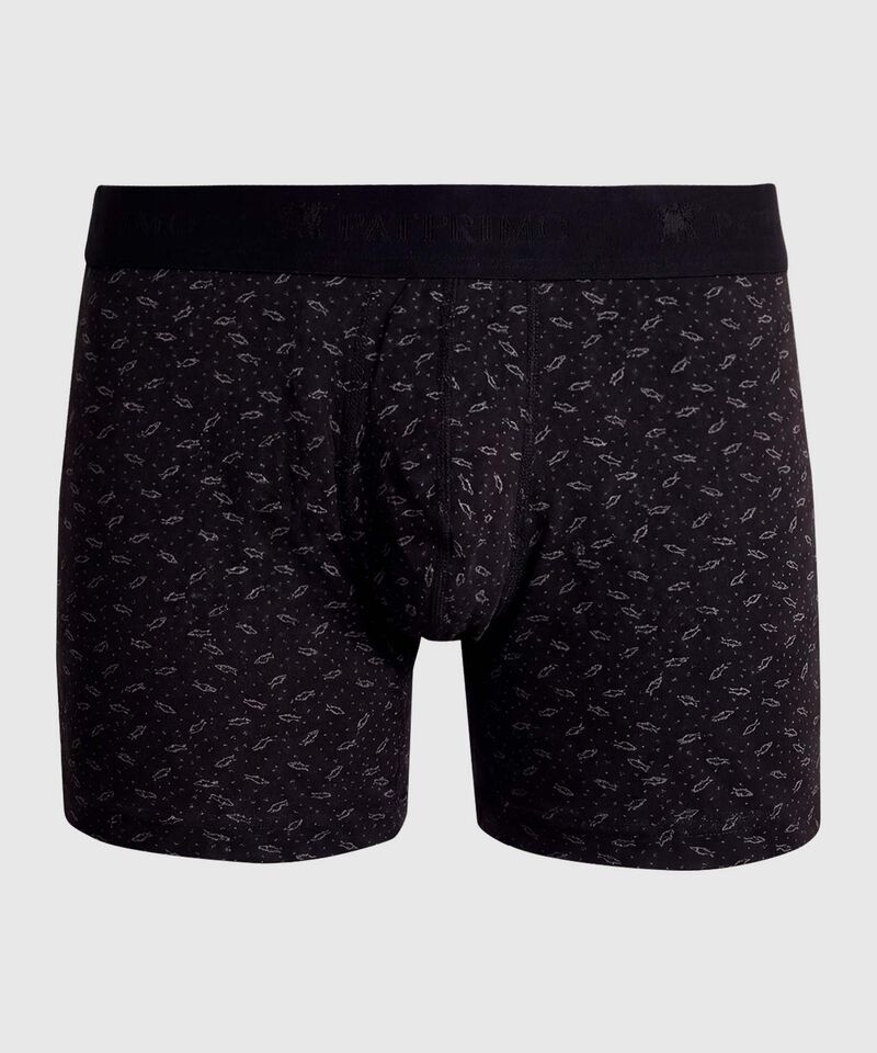 Boxer Para Hombre Cl&aacute;sicos Estampados En Algod&oacute;n 