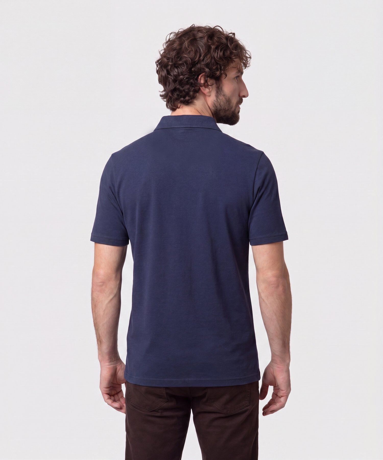 Polo Con Bolsillo De Parche Para Hombre