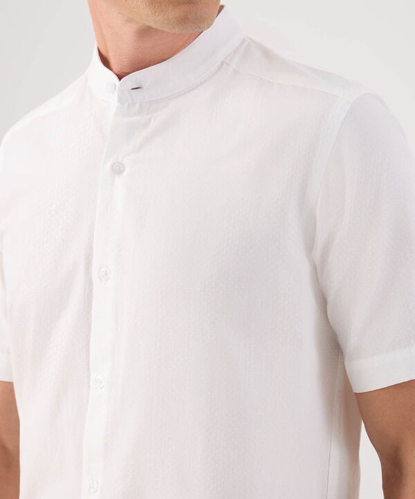 Camisa Unicolor Cuello Mao image number null