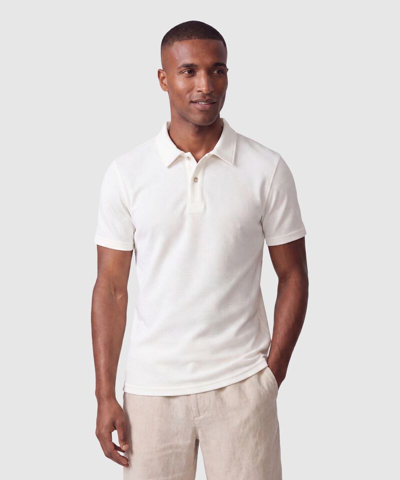 Polo Unicolor Para Hombre