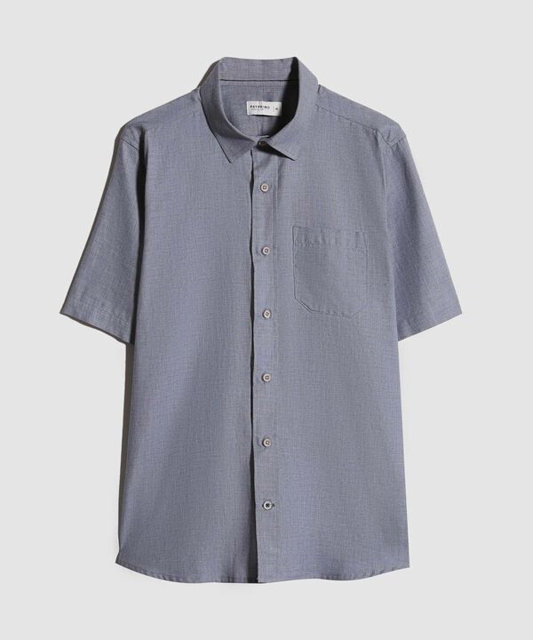 Camisa Manga Corta Tela Binada