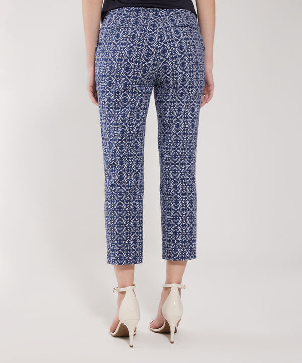 Pantalón Capri Con Estampado Floral