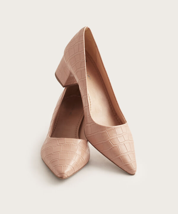 Tac&oacute;n Bloque De Punta Fina Para Mujer