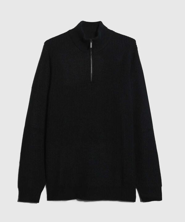 Saco Tejido Cuello Alto