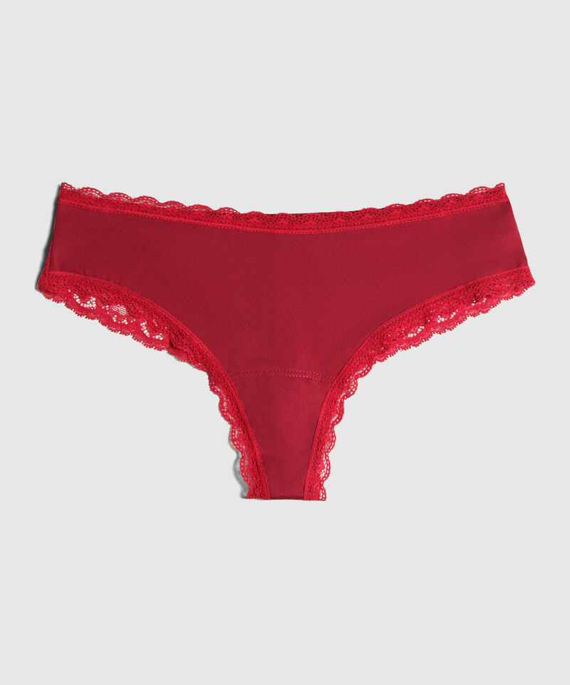 Panty Panty Tipo Tanga Unicolor