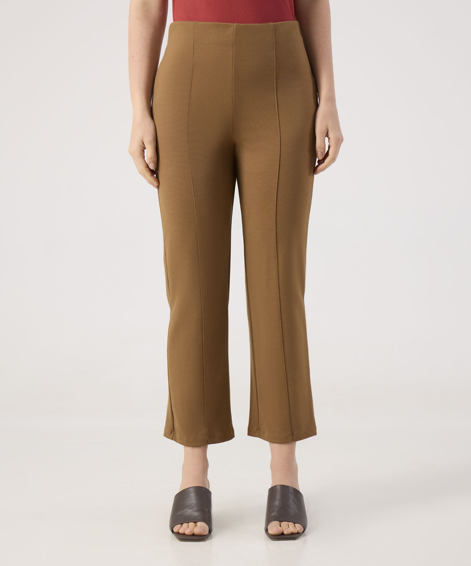 Leggins Flare Tiro Alto Unicolor 