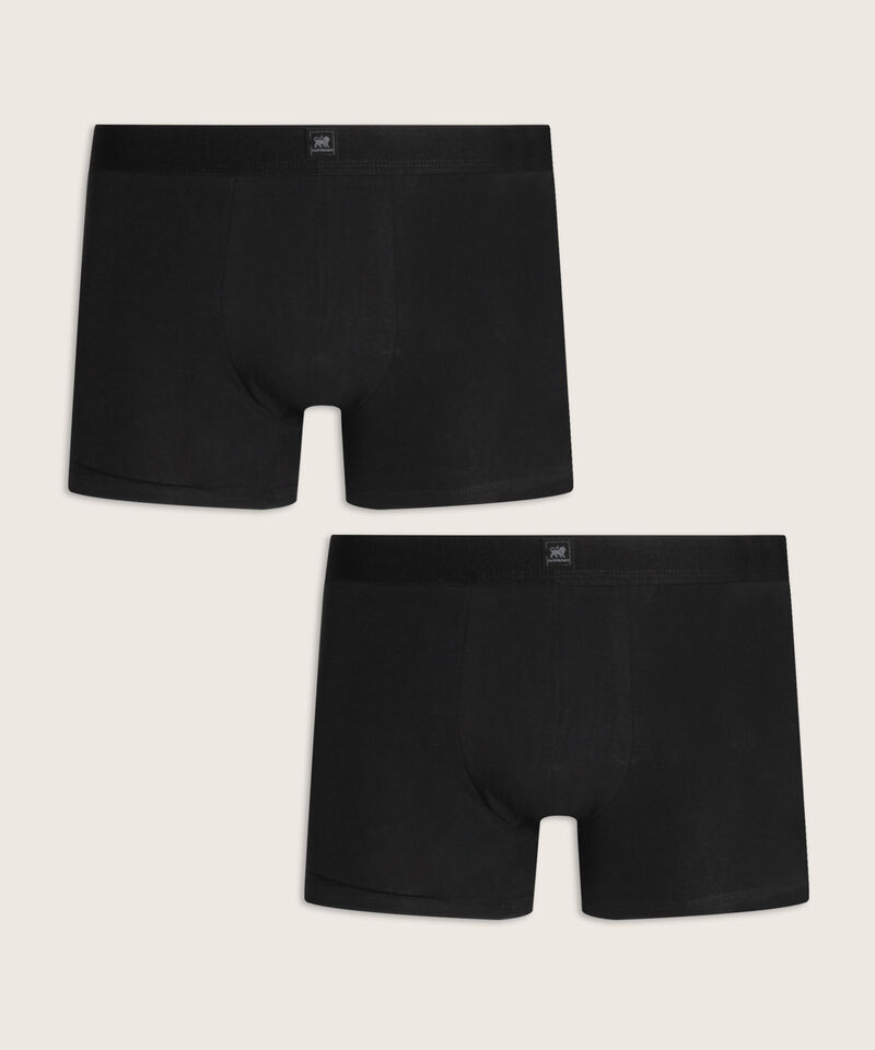 Boxer Pack X2 Corto Unicolor