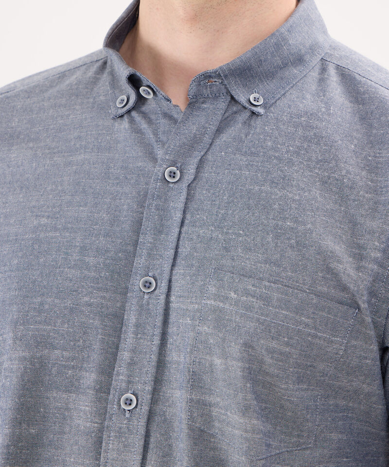 Camisa en Efecto Rústico