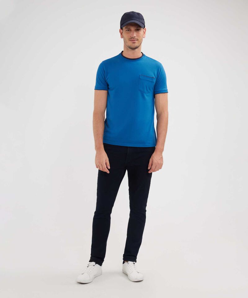 Camiseta Manga Corta Unicolor