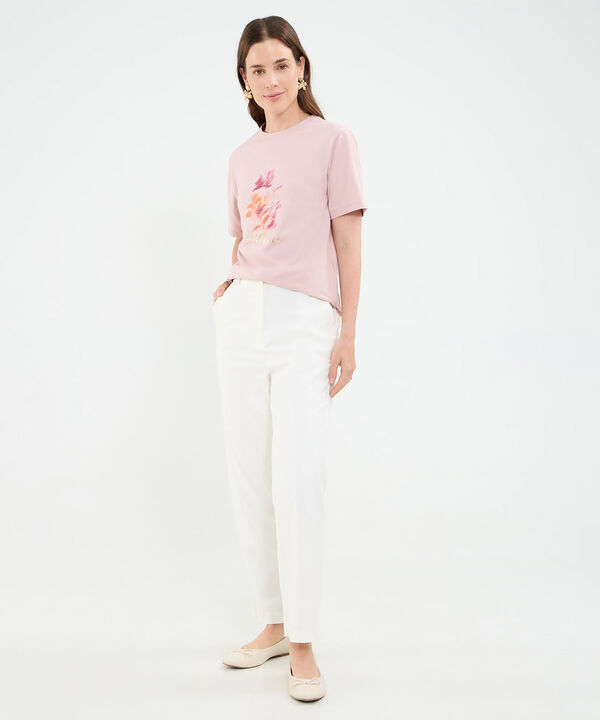 Camiseta manga corta para mujer image number null