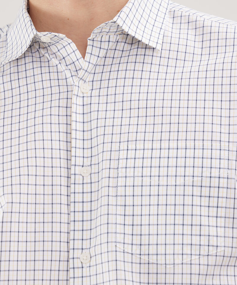 Camisa Manga Corta Cuello Formal