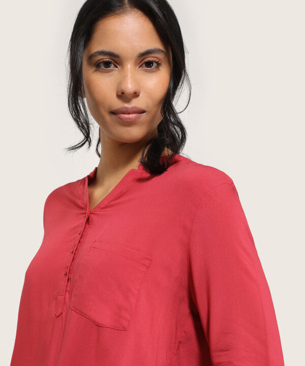 Blusa Cuello Mao