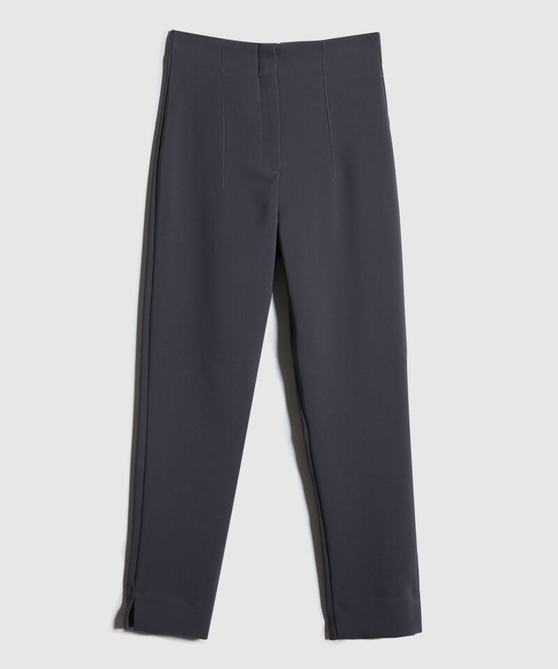 Pantalon Tiro Alto Unicolor