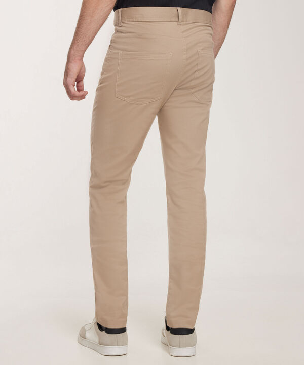 Pantalón 5 Bolsillos Unicolor
