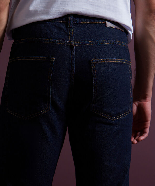 Jean Regular con Arrugas
