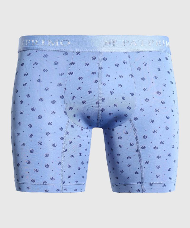 B&oacute;xer Medio Estampado En Microfibra 