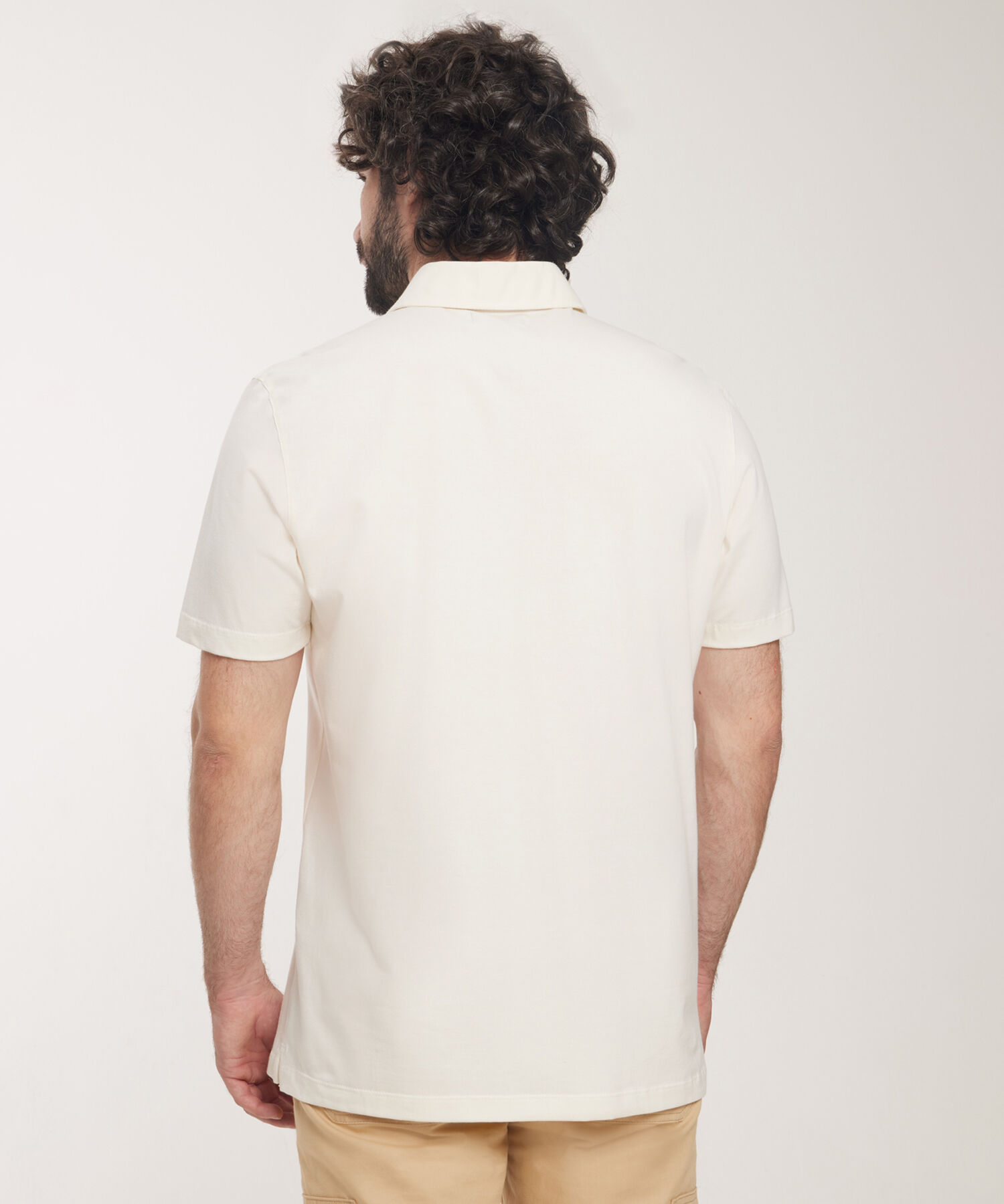 Polo Unicolor Manga Corta Regular