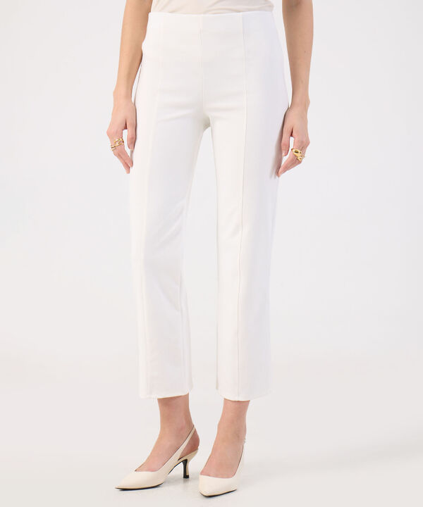 Pantal&oacute;n Para Mujer Tobillero Liso Pretina Ancha image number null