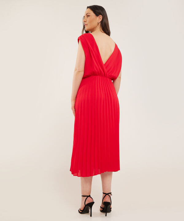 Vestido Largo Plisado