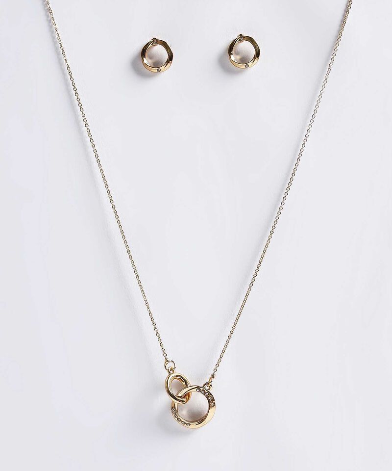 Set De Accesorios Dorados