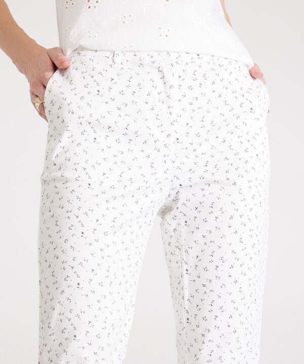 Pantalón Capri Estampado