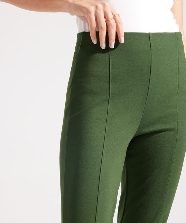 Leggings Unicolor Con Vena En Frente image number null