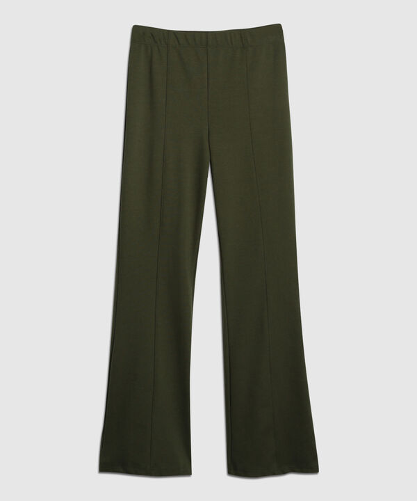 Legging Unicolor Tipo Flare