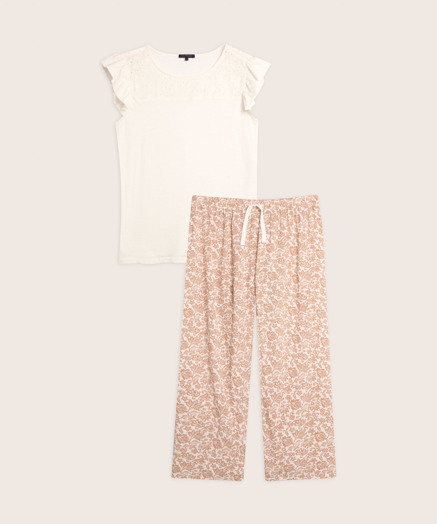 Pijama Mujer Con Arandela En Sisa