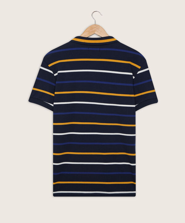 Polo Cuello Y Puño Tejido