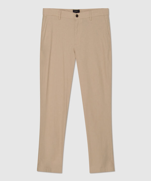 Pantalón Tipo Chino con Bolsillos