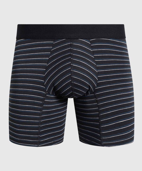 Set X2 B&oacute;xers Medios Estampados Para Hombre image number null