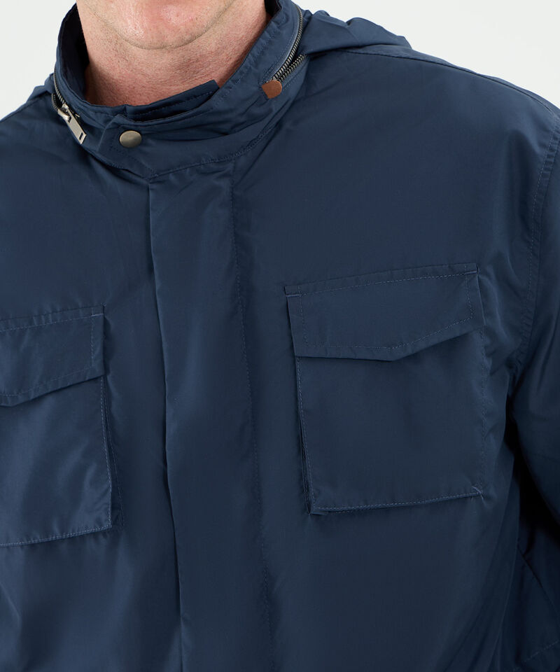 Chaqueta Con Capota Para Hombre