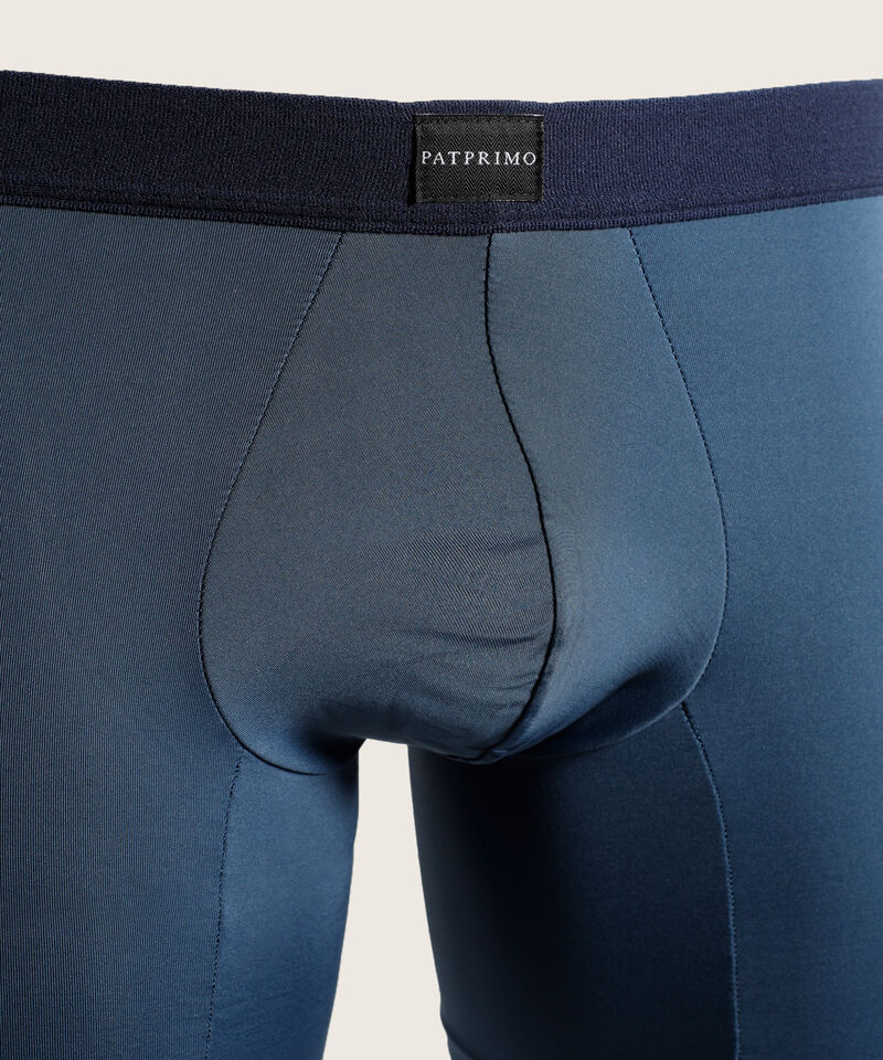 Boxer Pack X5 Medio Microfibra Unicolor Con Textura