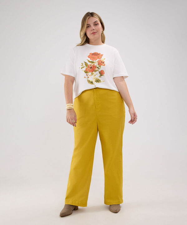 Pantalón Casual Tiro Alto image number null