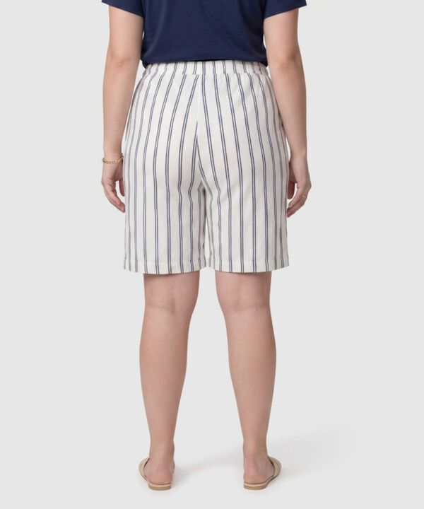 Bermuda Con Cintura Ajustable Para Mujercurvy