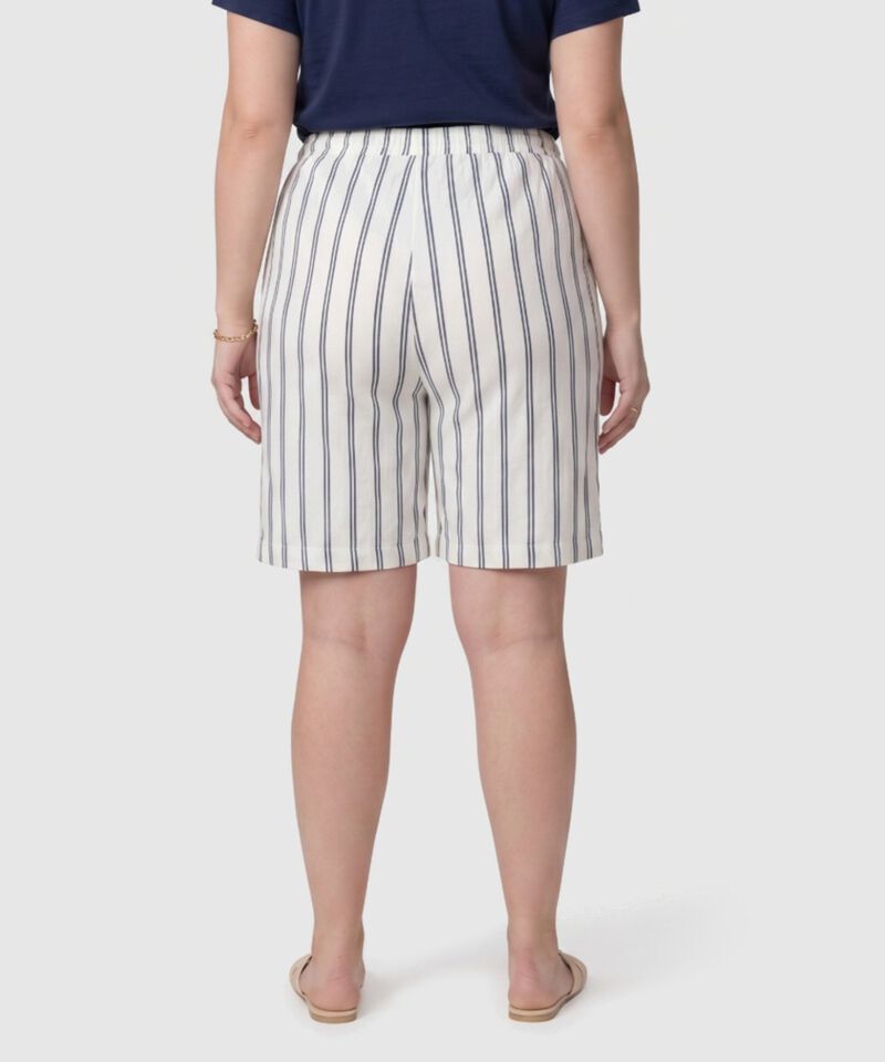 Bermuda Con Cintura Ajustable Para Mujercurvy