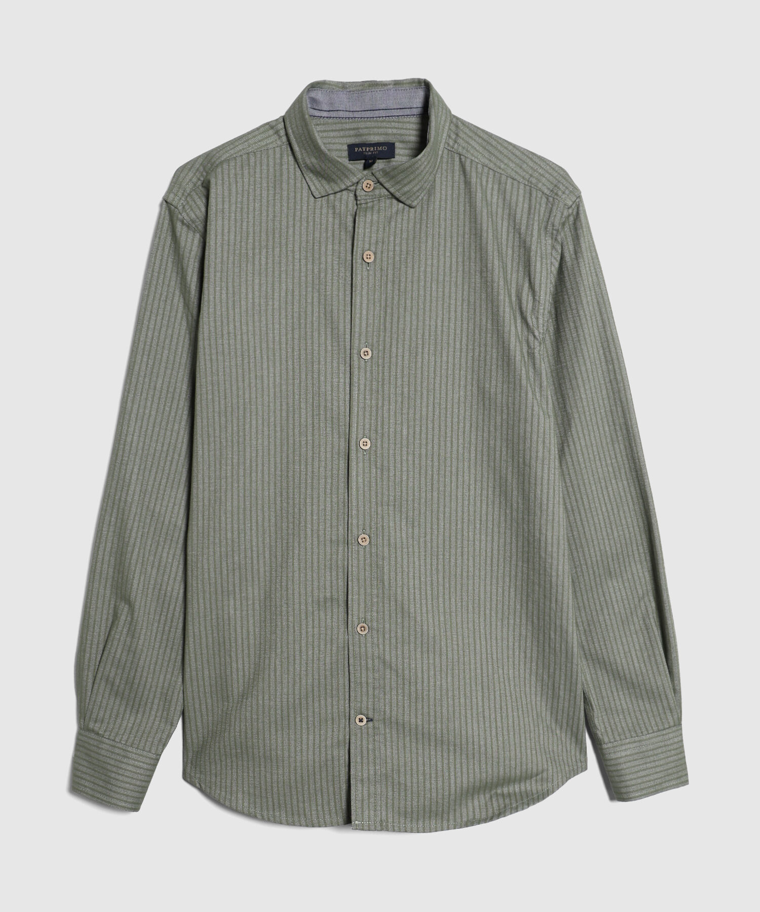 Camisa Manga Larga Preteñida