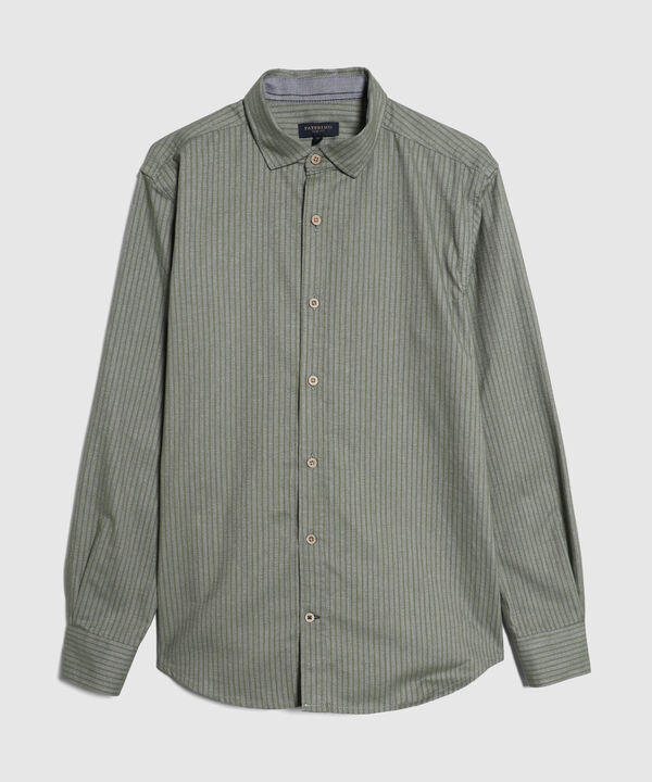 Camisa Manga Larga Preteñida