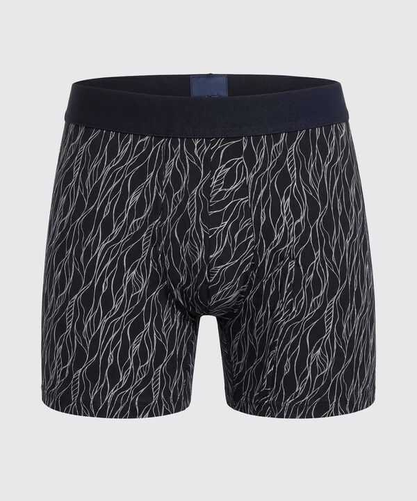 B&oacute;xer Medio Con Estampado Para Hombre image number null