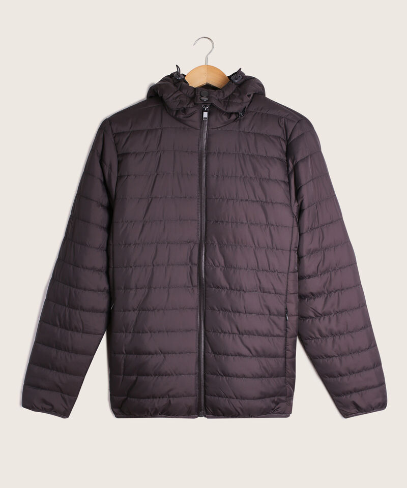 Chaqueta Acolchada Con Capota